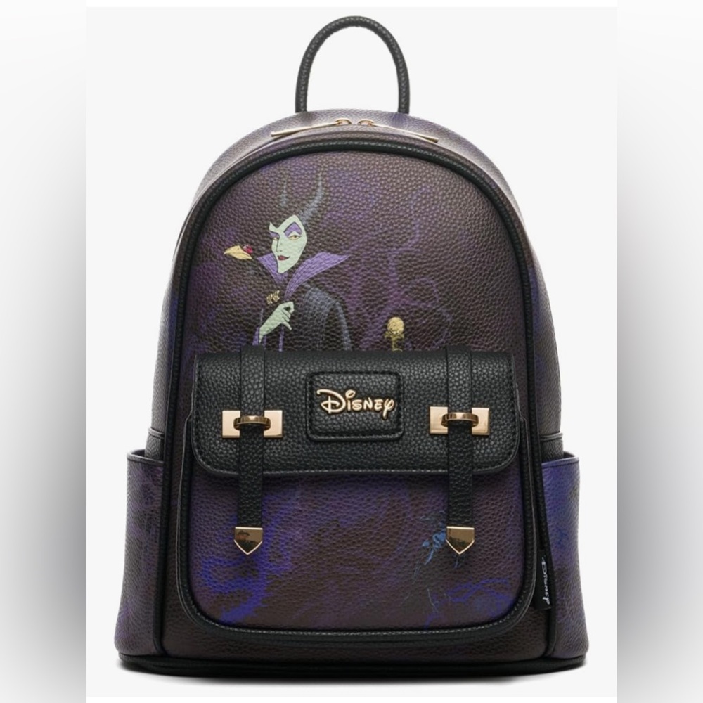 Disney Maleficent Purple and Black Backpack
